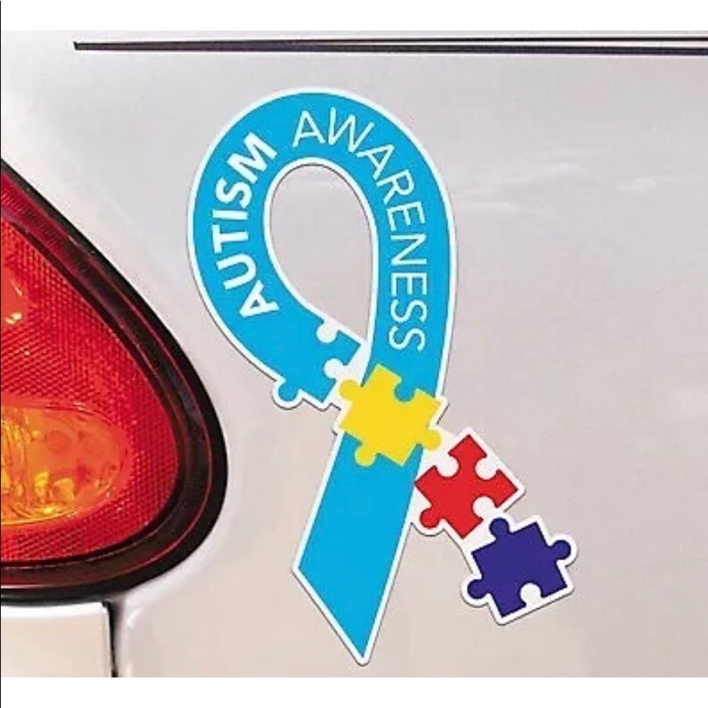 Autism awareness car magnet